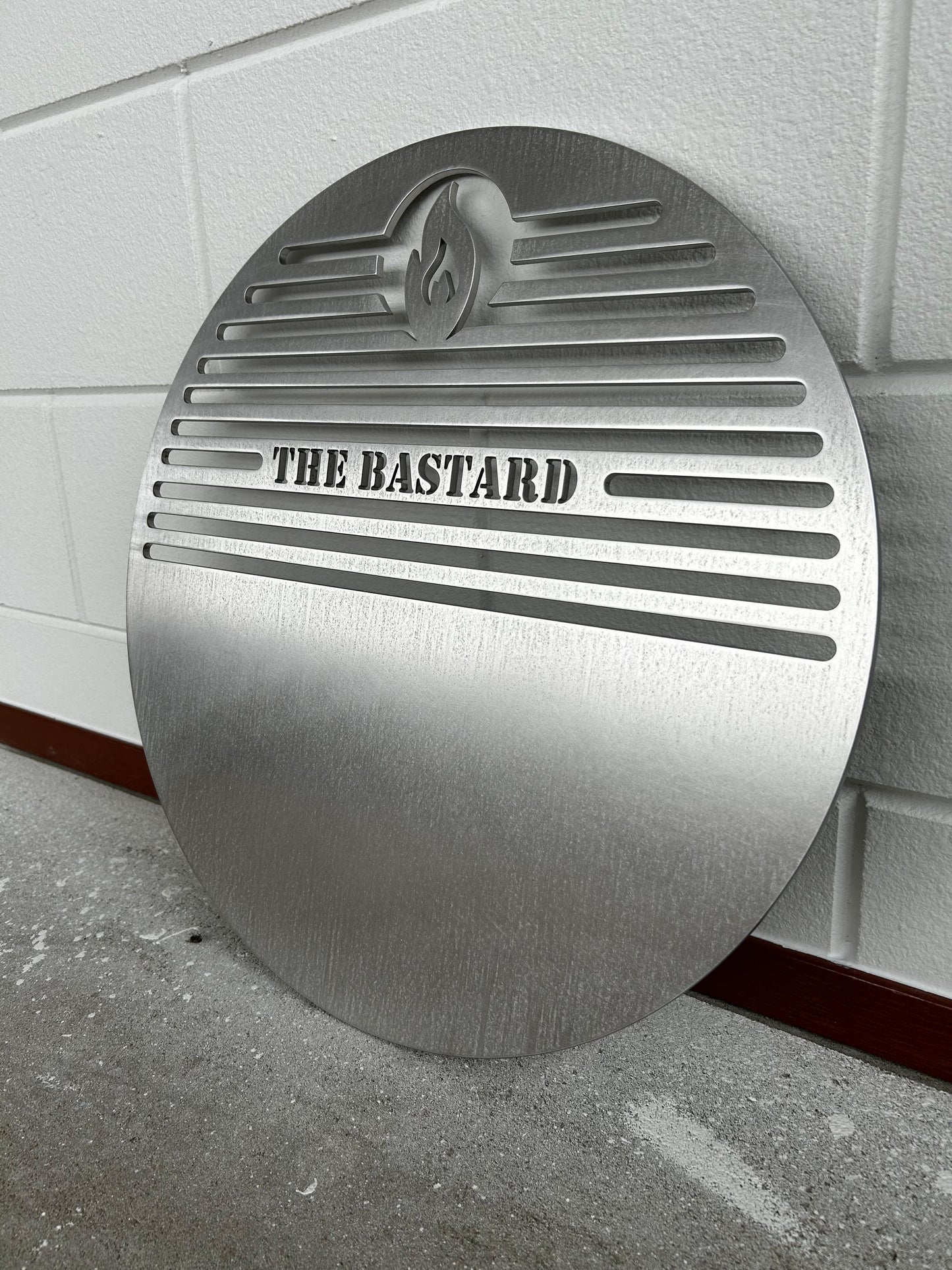 Grill Rooster 6mm dik, met eigen naam!